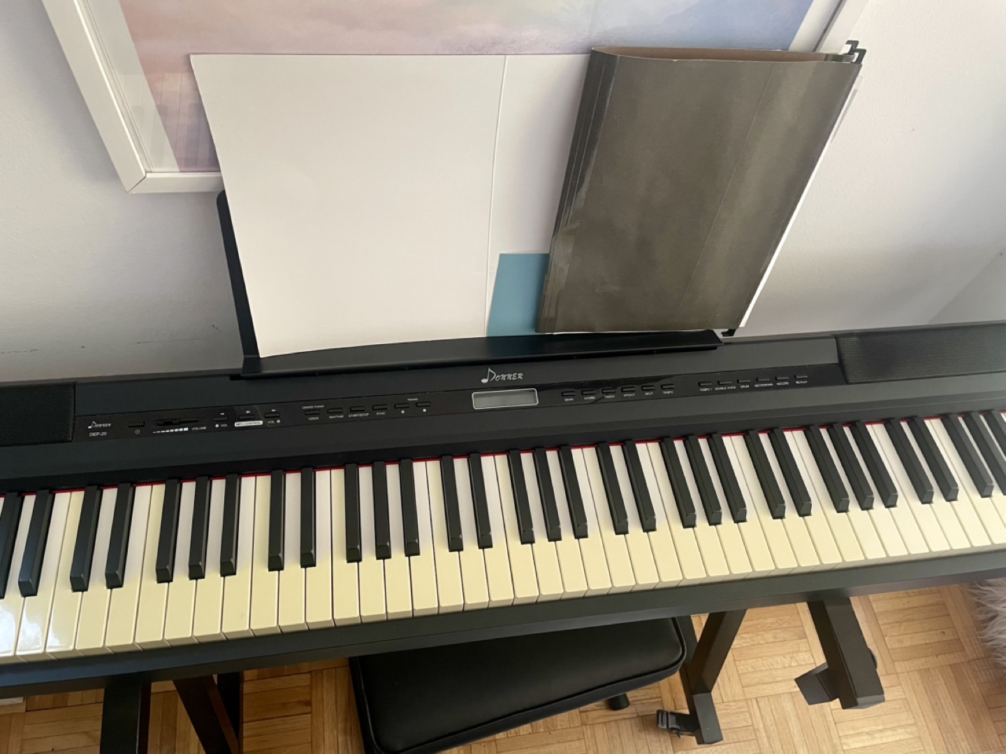 Donner DEP-20 Digital Piano with Stand and Bench
