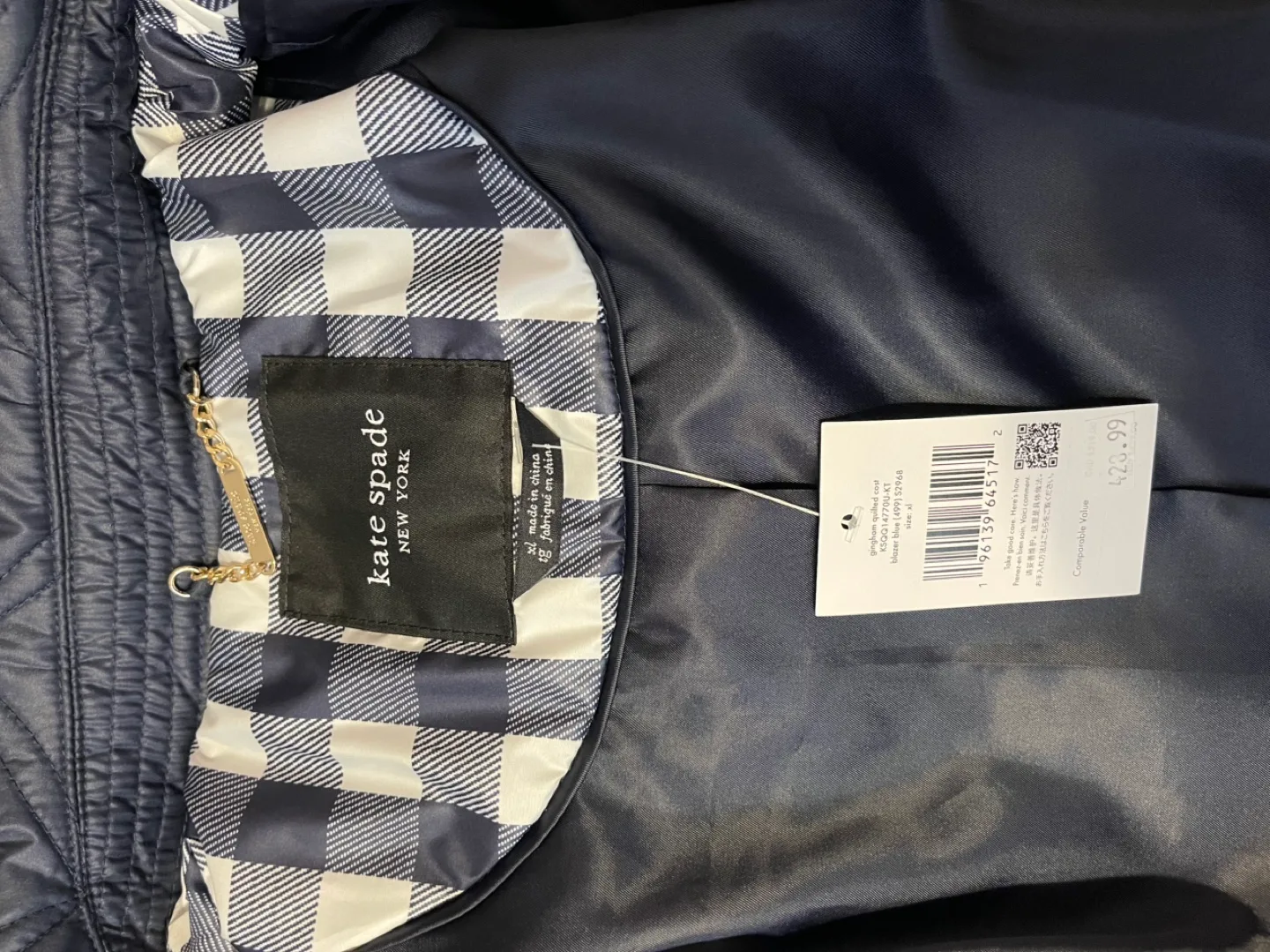 Kate Spade New York Quilted Jacket image indicator(10)