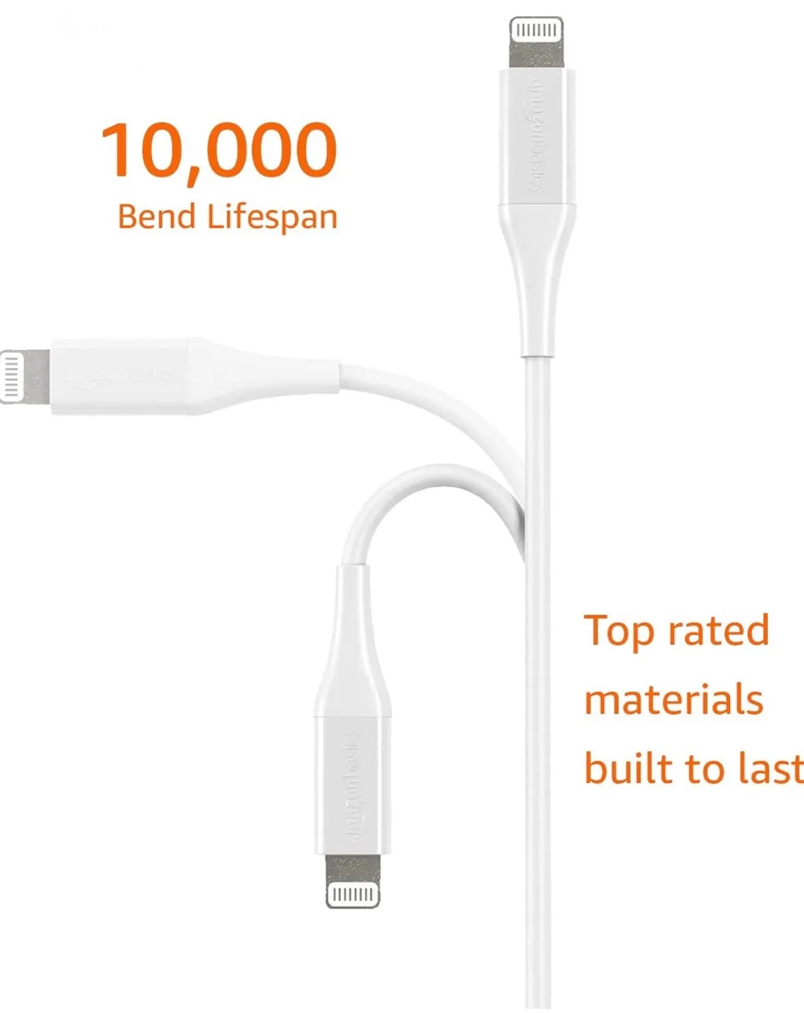 2 Pack,Lightning to USB A Cable - iPhone Charger,3 Ft image indicator(4)