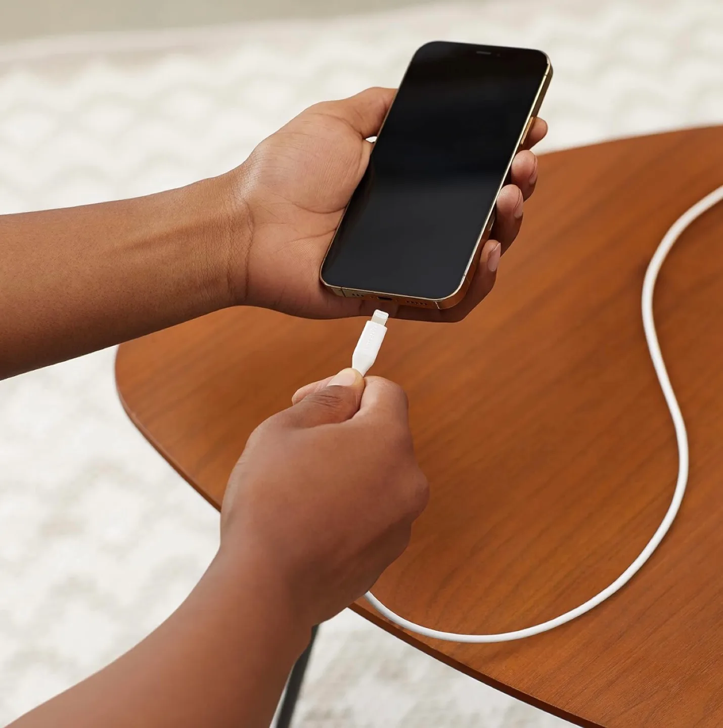 2 Pack,Lightning to USB A Cable - iPhone Charger,3 Ft image indicator(10)