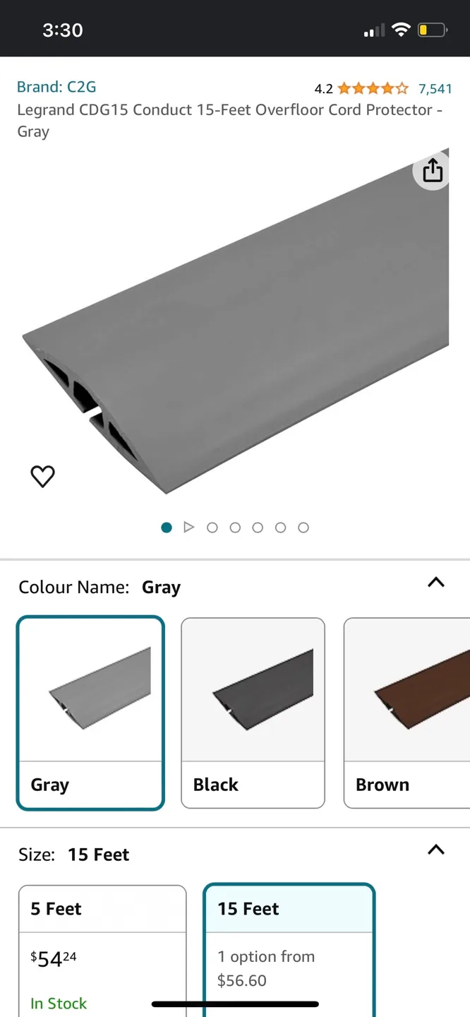 Legrand cord protector (2.3 m left) image indicator(4)