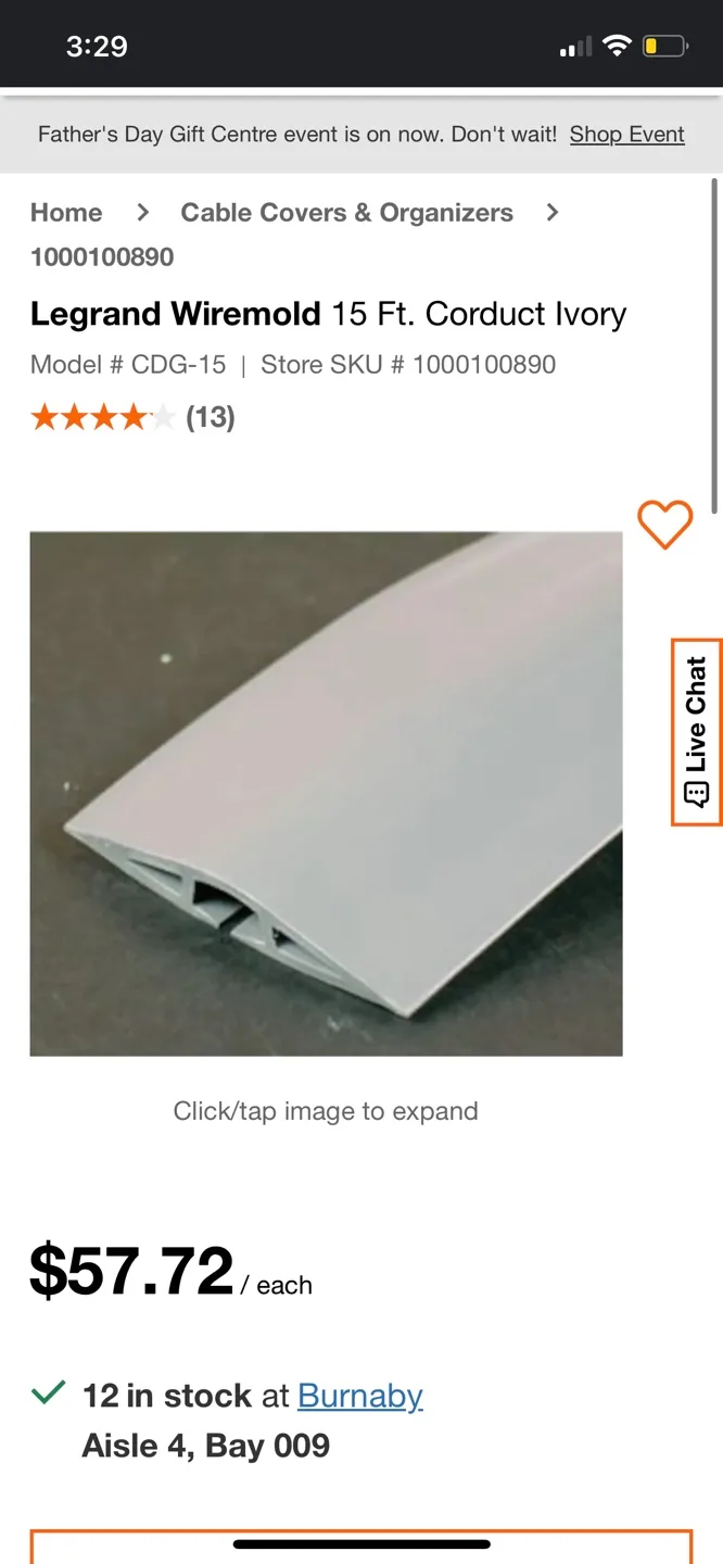 Legrand cord protector (2.3 m left) image indicator(5)