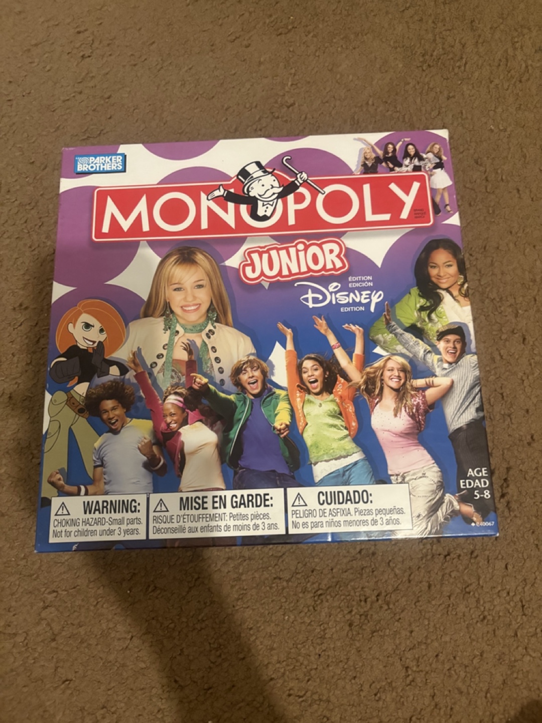 Disney Channel Monopoly Junior