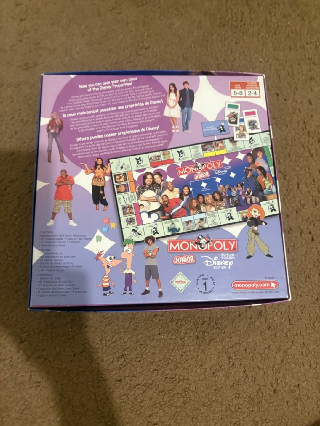 Disney Channel Monopoly Junior - photo 4