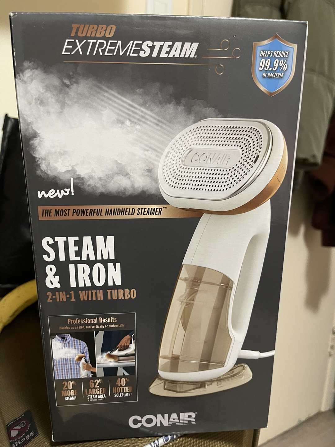 Conair Turbo ExtremeSteam 2-in-1 Steam & Iron