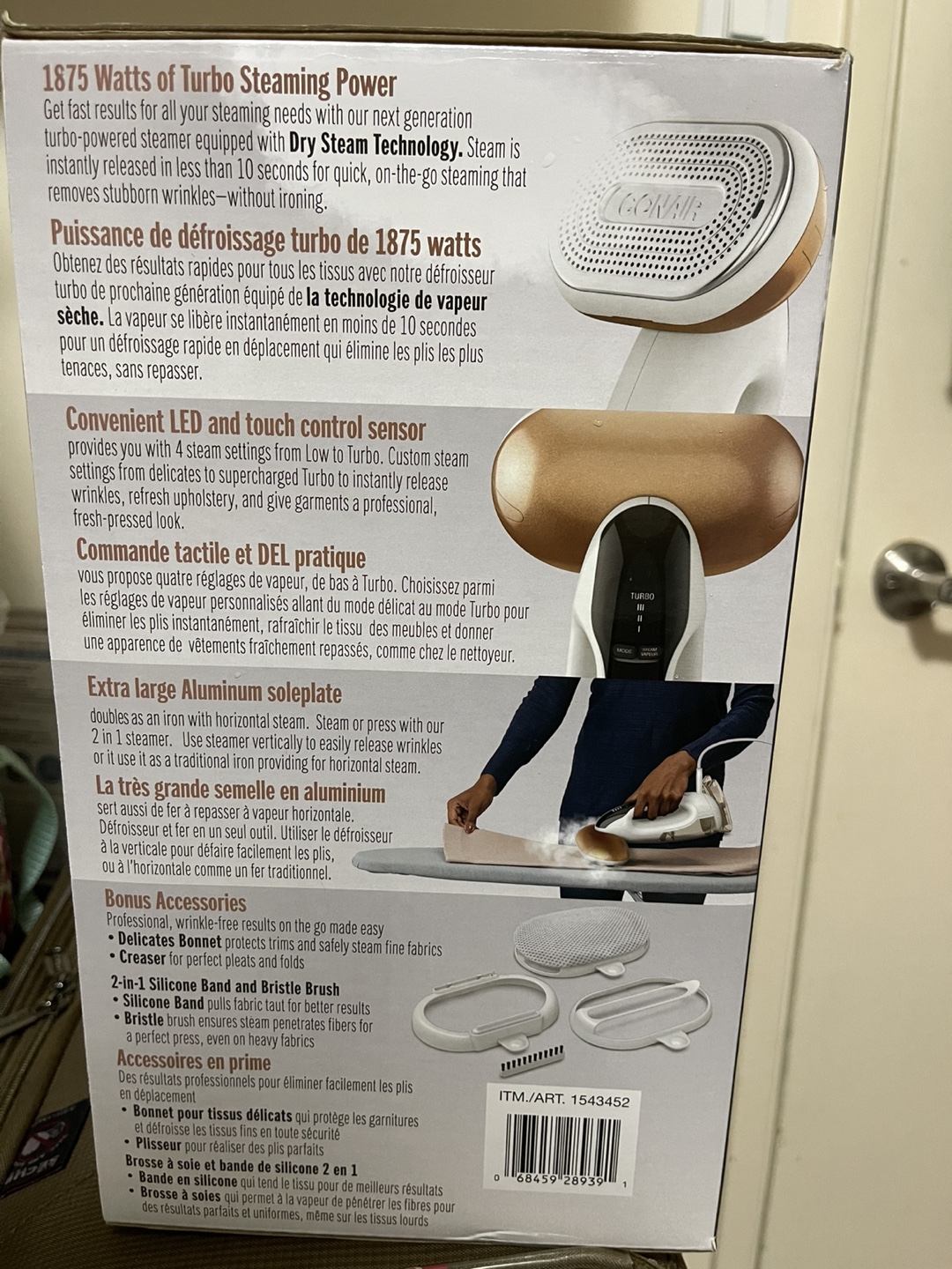 Conair Turbo ExtremeSteam 2-in-1 Steam & Iron - photo 2
