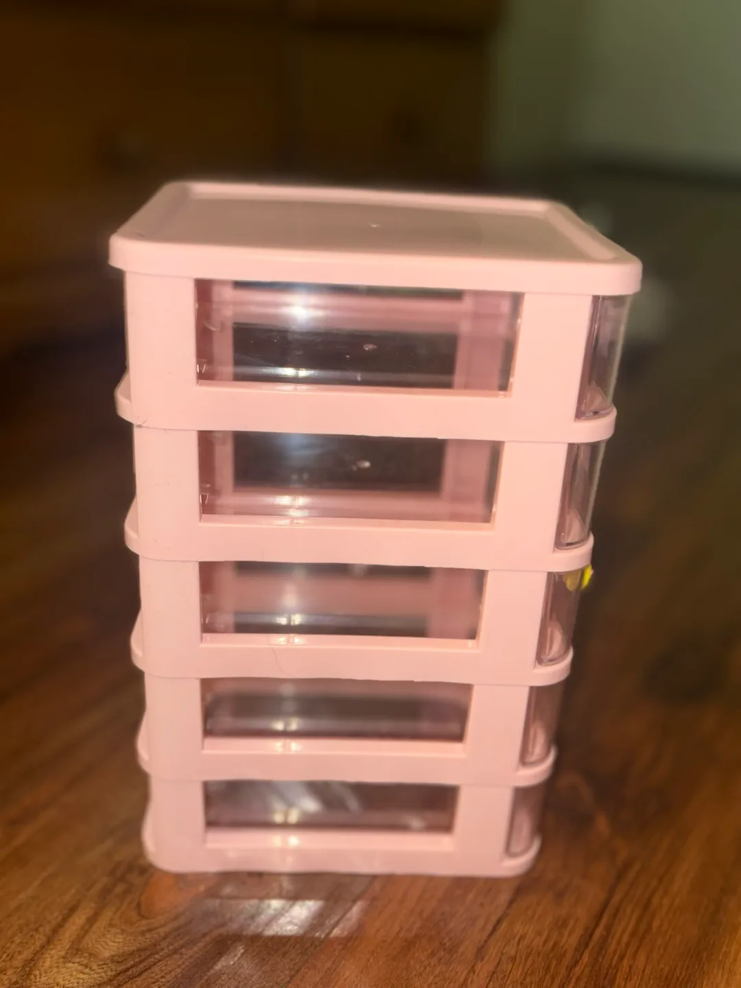Pink 5-Drawer Storage Organizer image indicator(4)