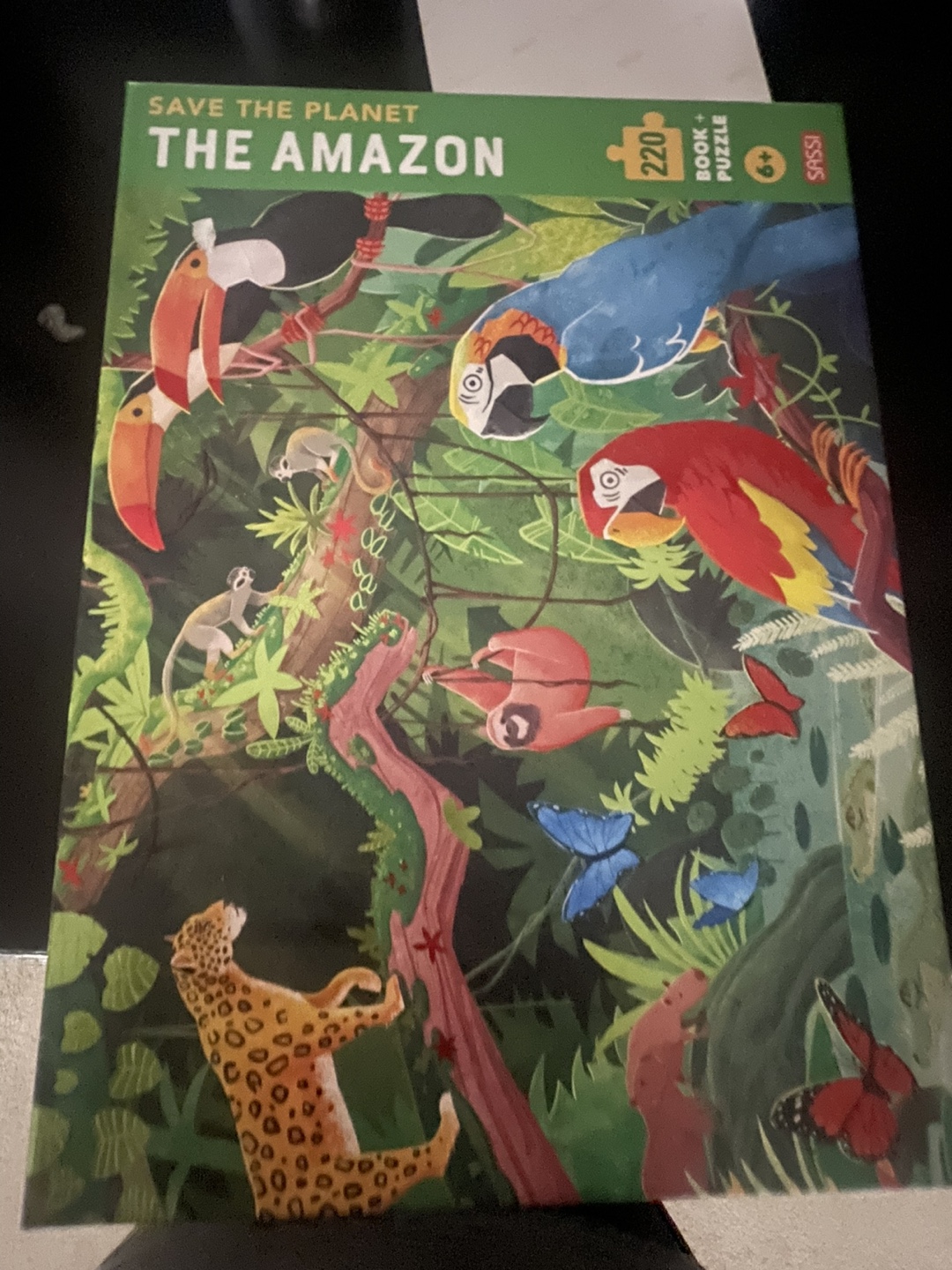 #Freecycle Save the Planet The Amazon 220 Piece Book + Puzzle