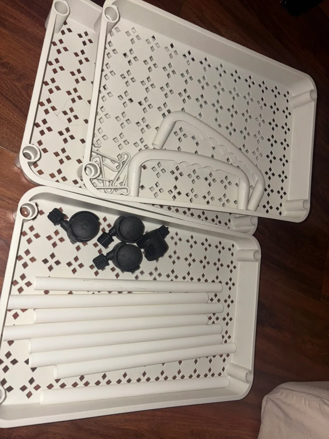 3-Tier Rolling Utility Cart image indicator(2)