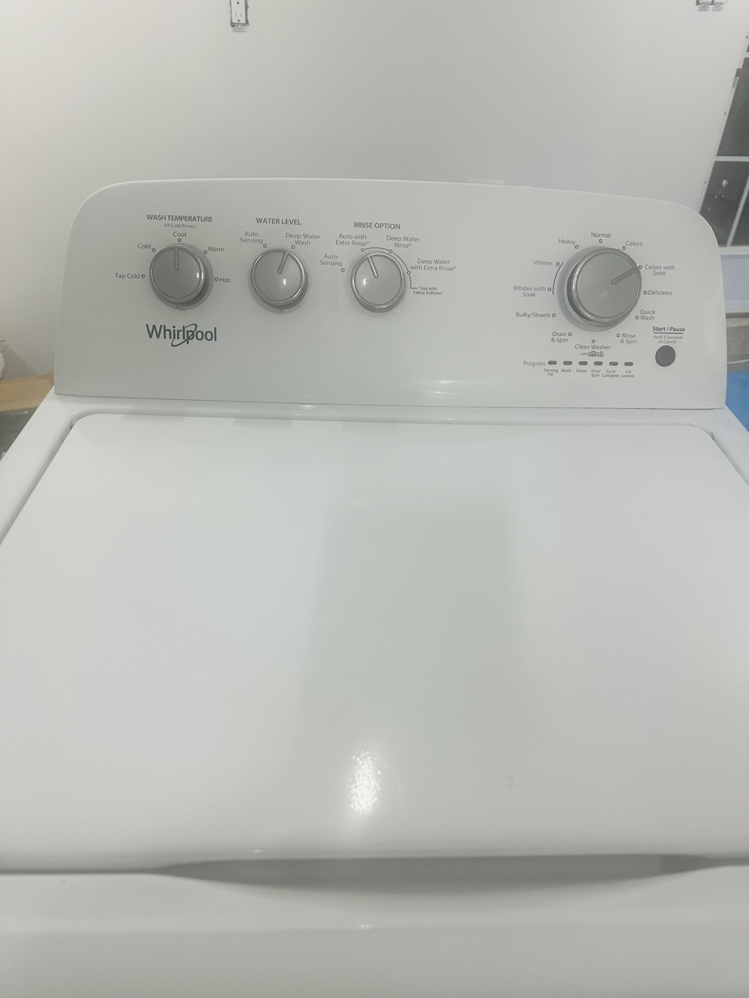 Whirlpool top load washer - photo 2