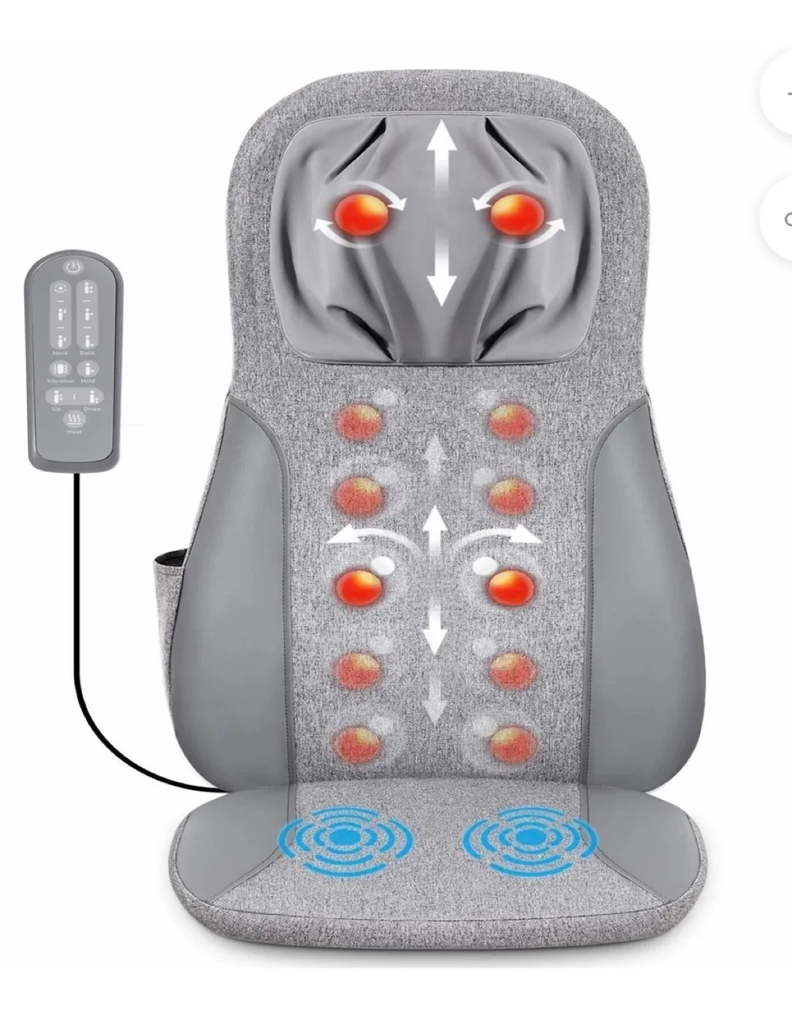BACK & NECK SHIATSU MASSAGE CUSHION image indicator(2)