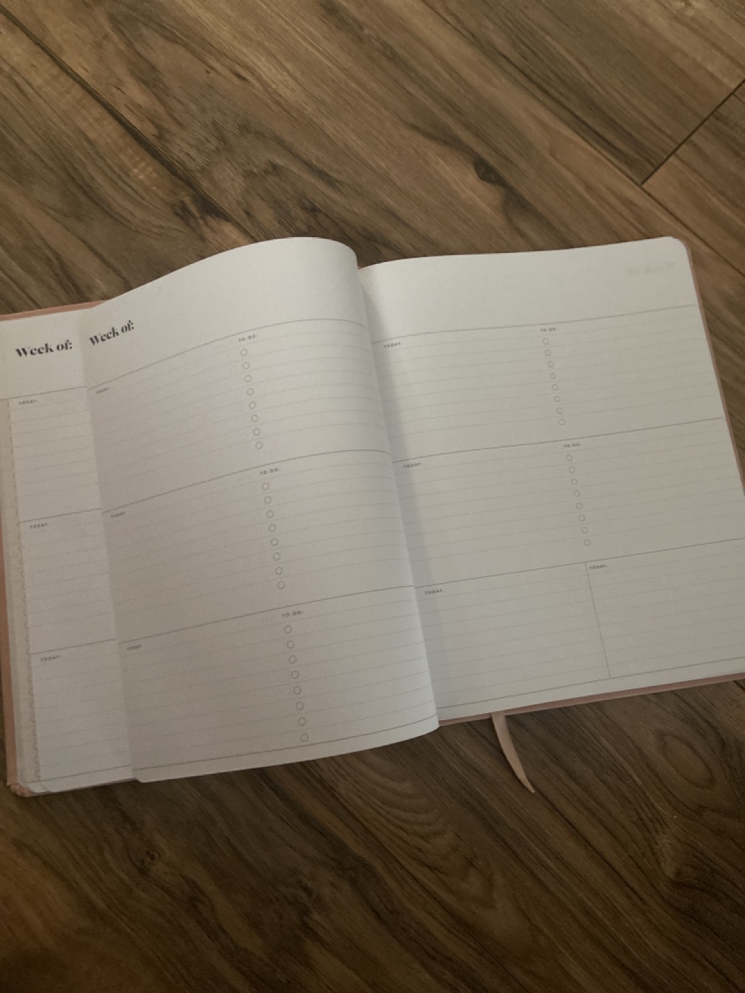 Dusty Rose Planner - #freecycle - photo 2