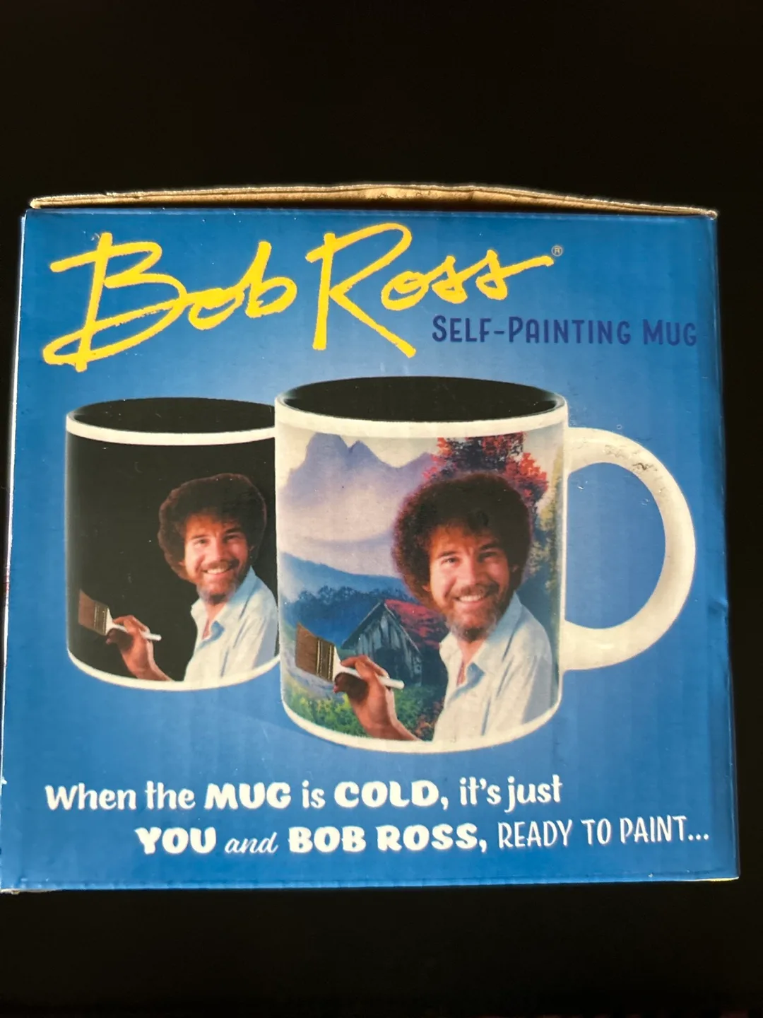 Bob Ross Self-Painting Mug image indicator(3)