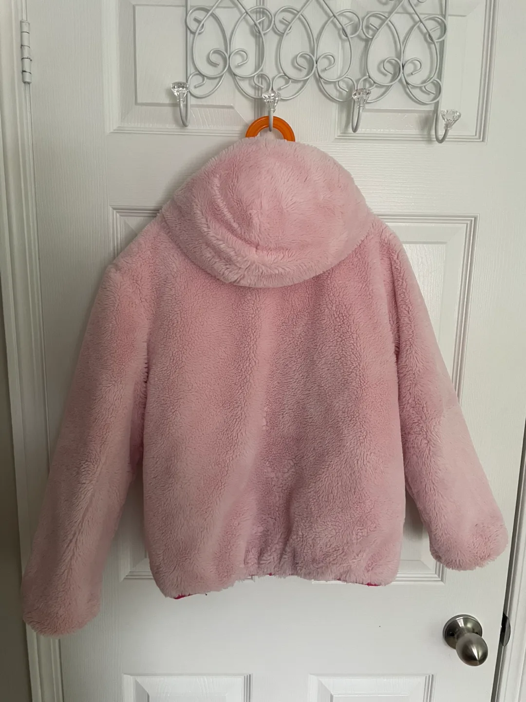 Eddie Bauer Reversible Pink & Purple Jacket - Size L/G (10/12) image indicator(4)