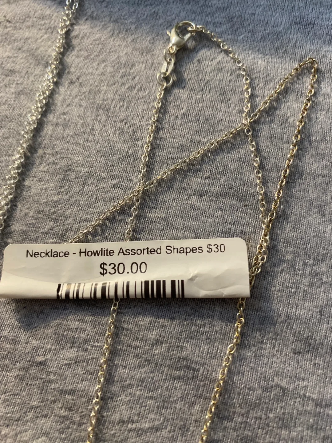 Howlite Stone Necklace image indicator(2)