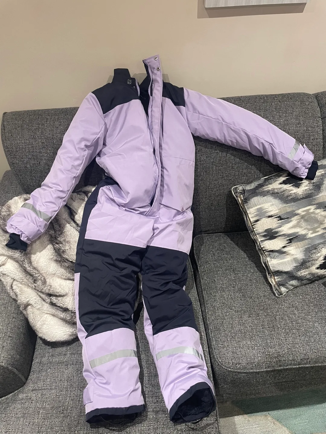 New One Piece Snowsuit / Snowboarding / Ski image indicator(2)