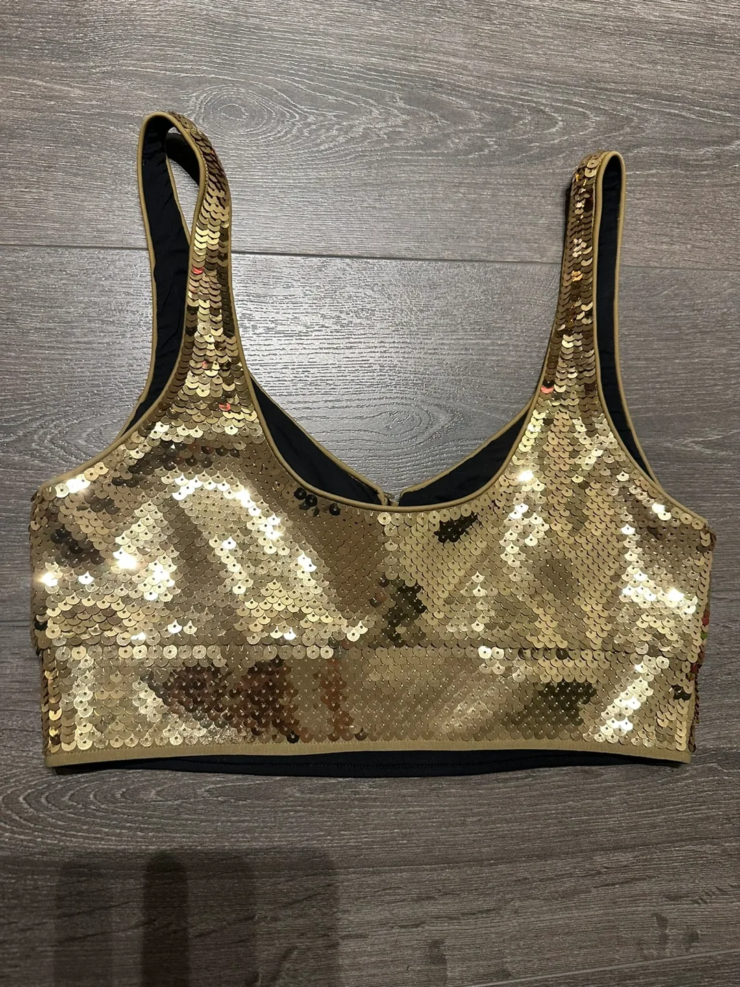 Paco Rabanne H&M sequin top size Small image indicator(2)