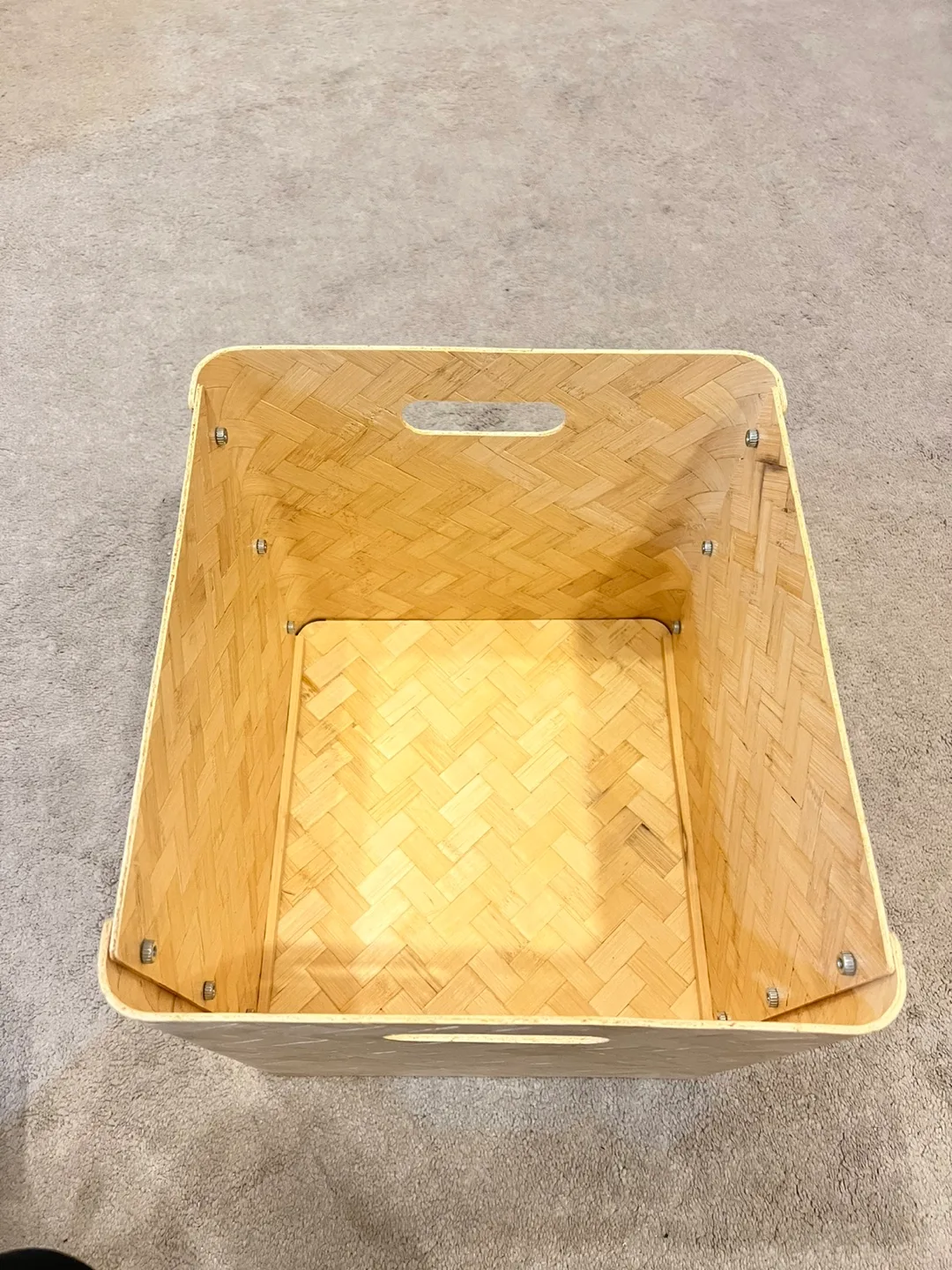 Bamboo Storage Basket image indicator(3)