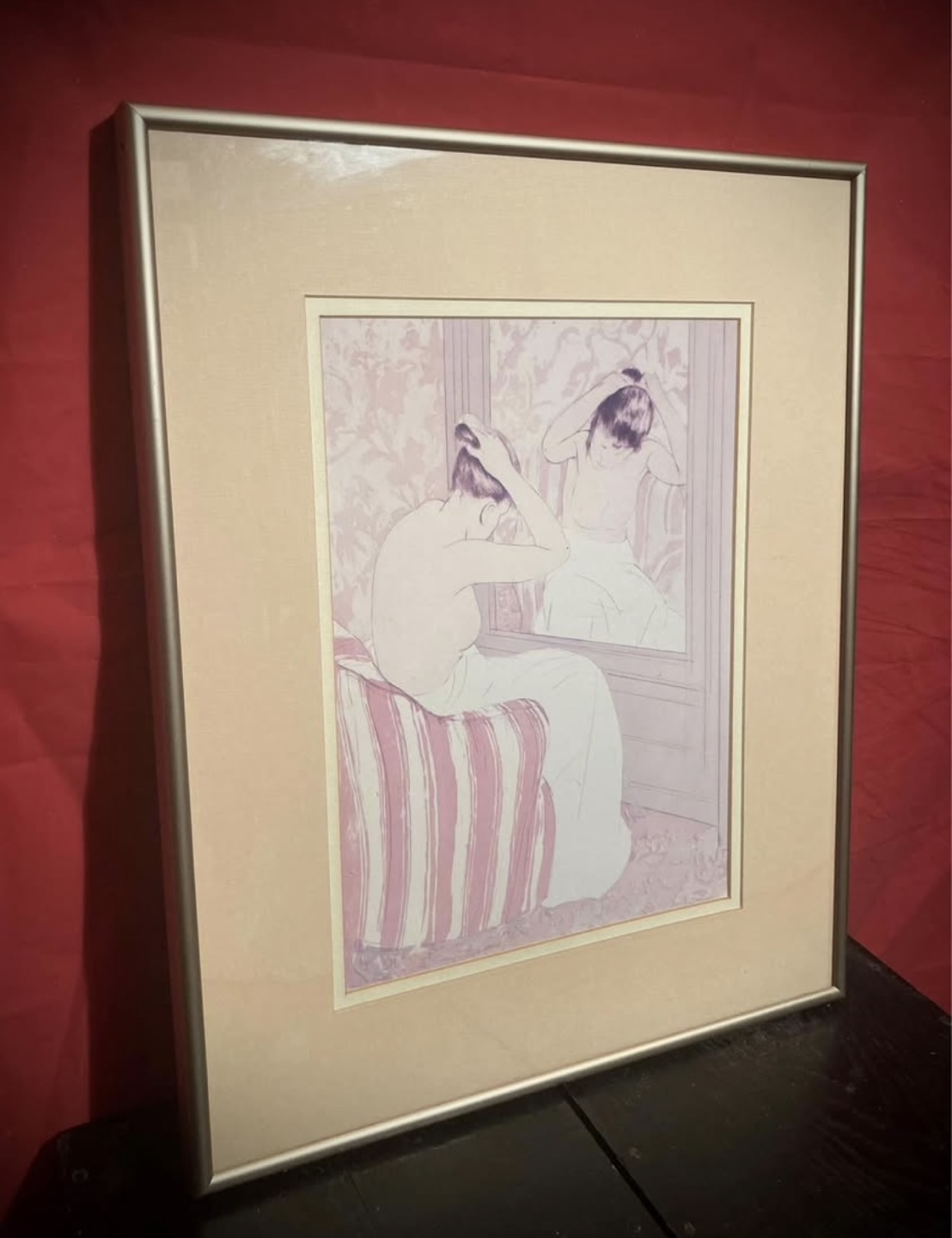 Mary Cassatt “COIFFURE” framed print - photo 2