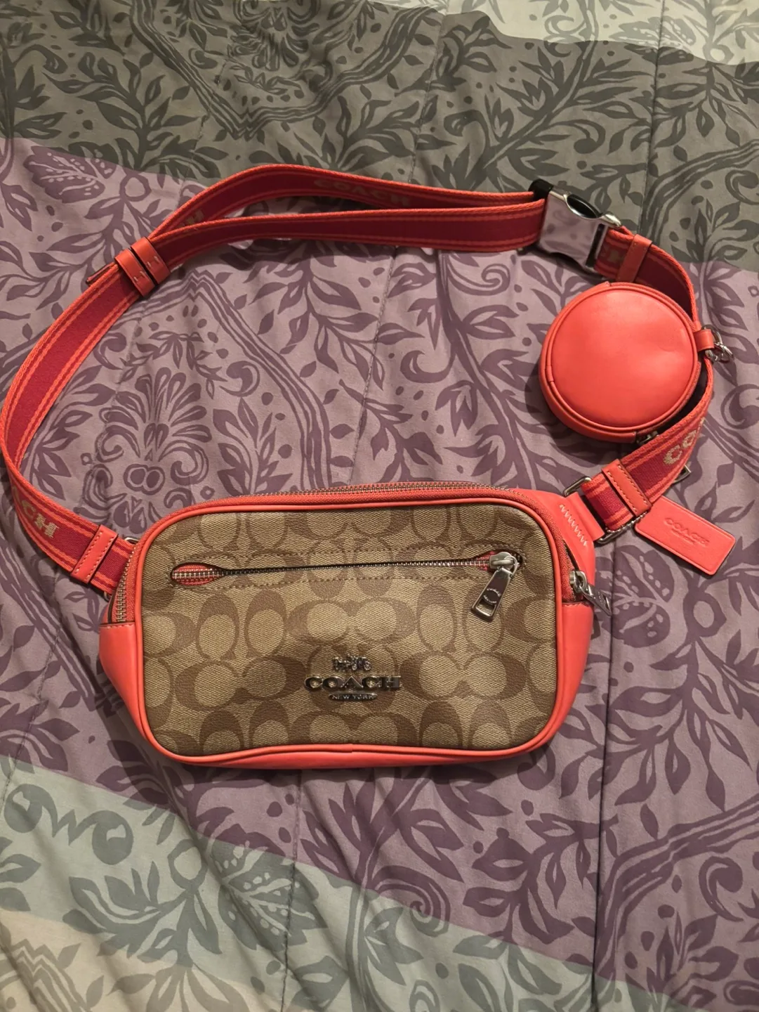 Coach Crossbody Bag with Coin Purse thumbnail