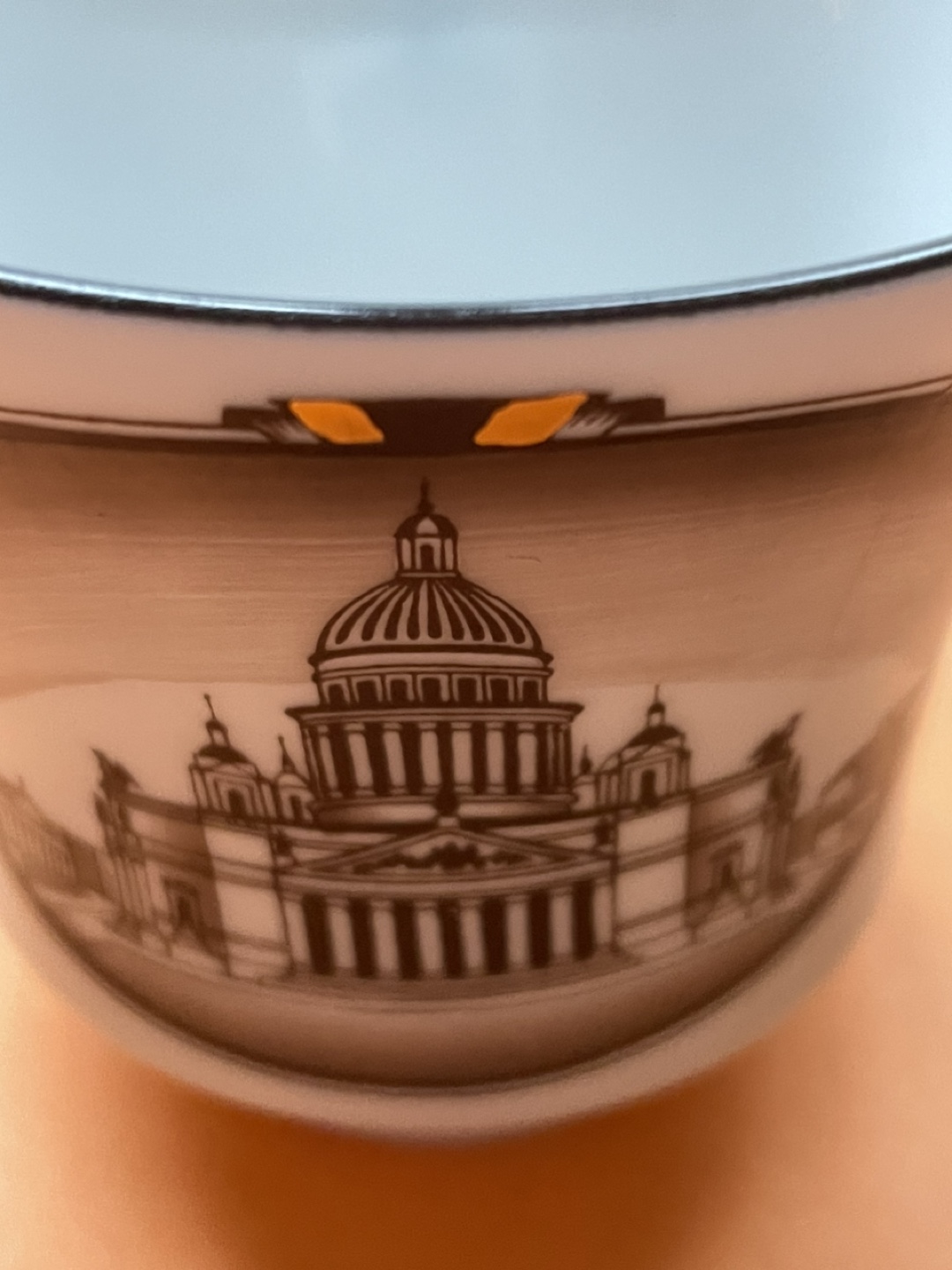 Vintage Russian Imperial Porcelain Teacup - photo 4