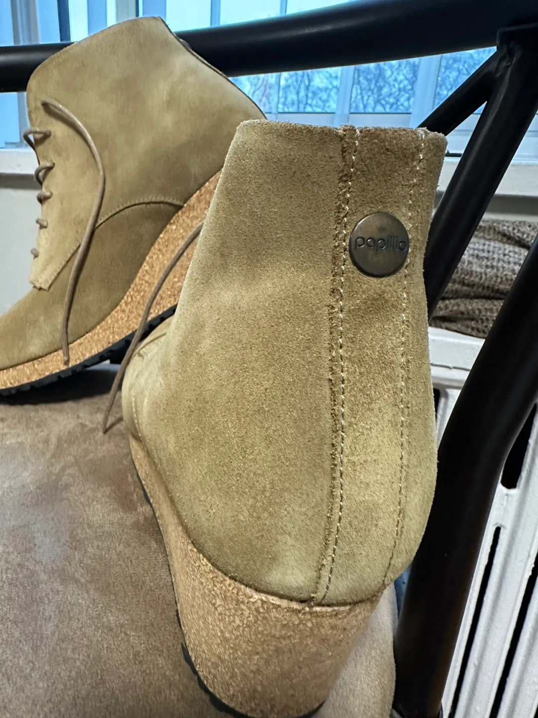 Papillio Suede Wedge Boots image indicator(4)