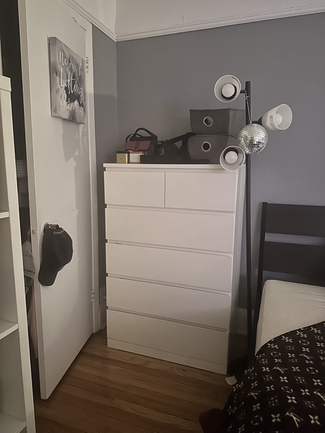 White Dresser