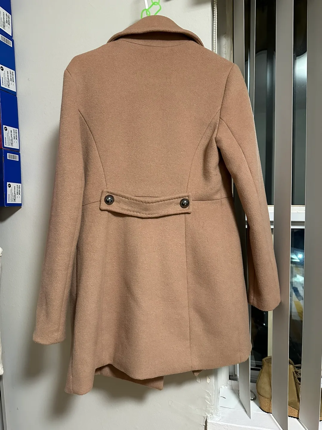 Guess Women's Beige Peacoat image indicator(3)