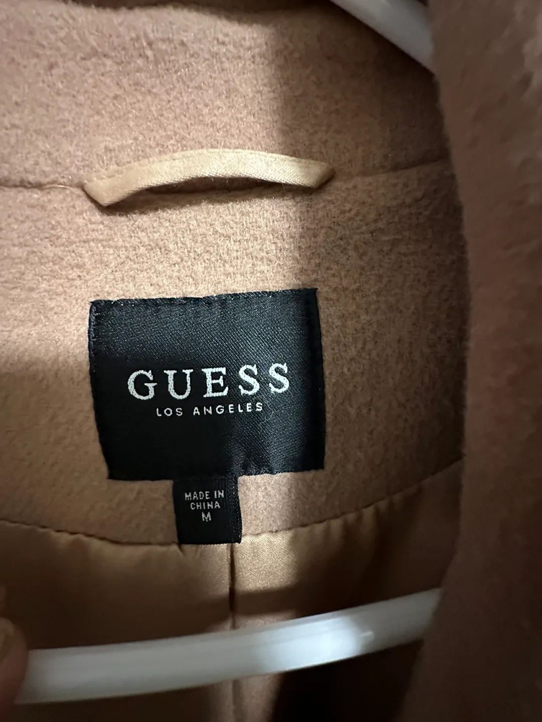 Guess Women's Beige Peacoat image indicator(2)