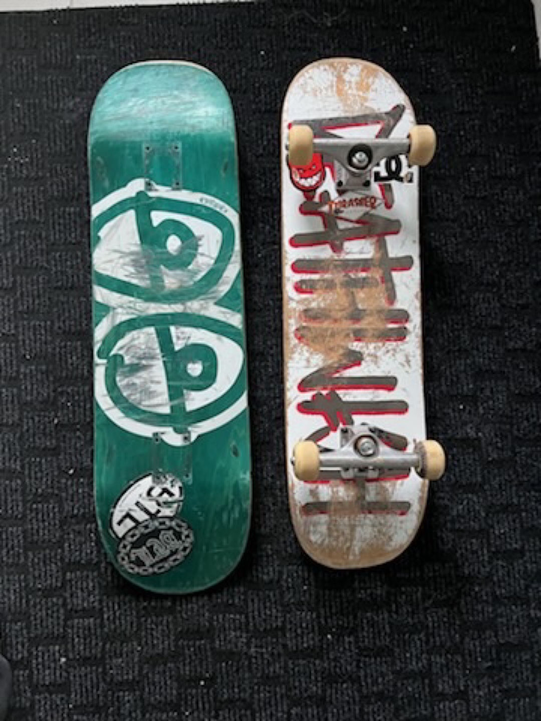 Two Skateboards