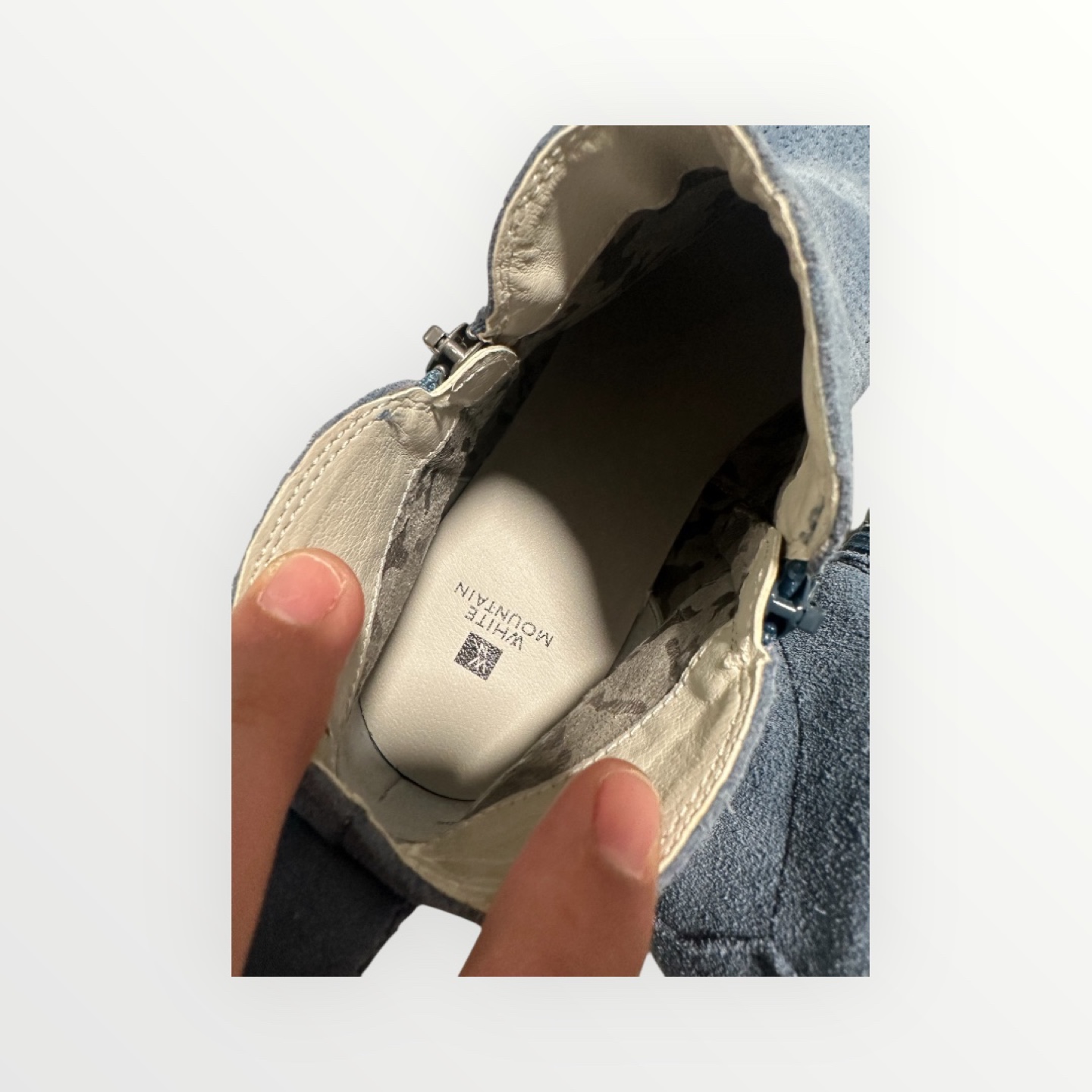 White Mountain Suede Booties - photo 5