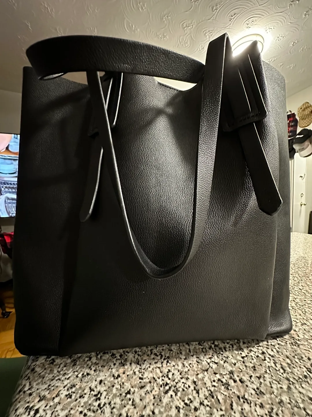 Zara Black Tote Bag thumbnail