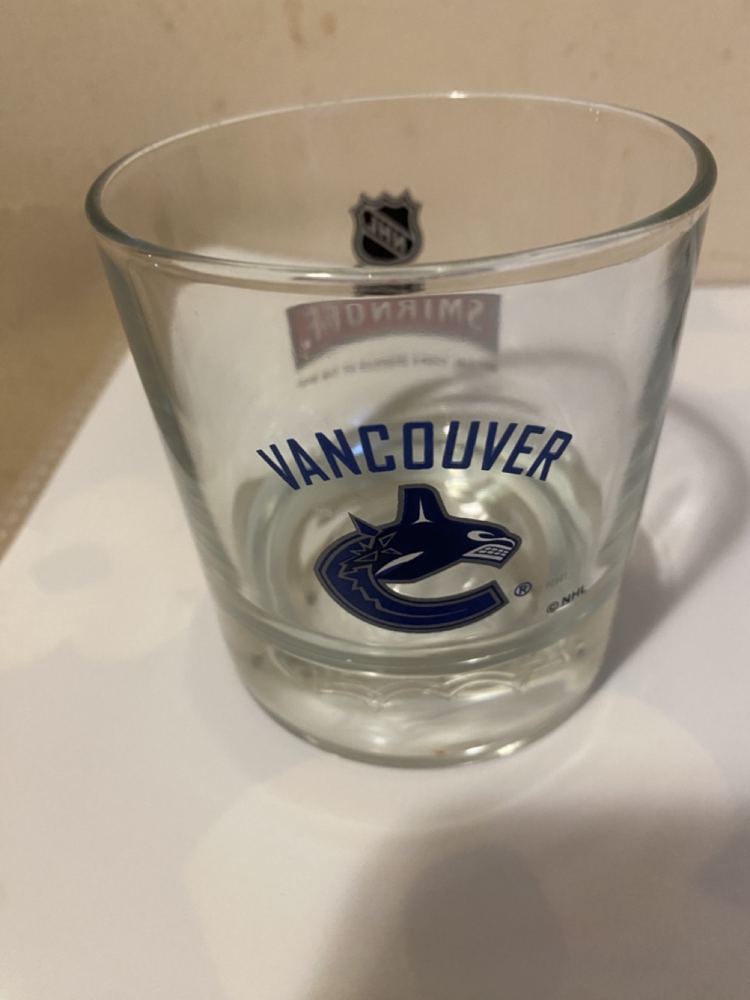 Set of 7 Vancouver Canucks Glasses