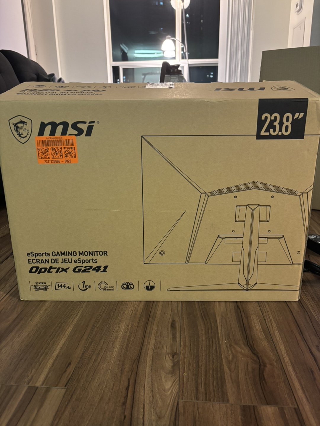MSI Optix G241 23.8'' Gaming Monitor 144hz - photo 2