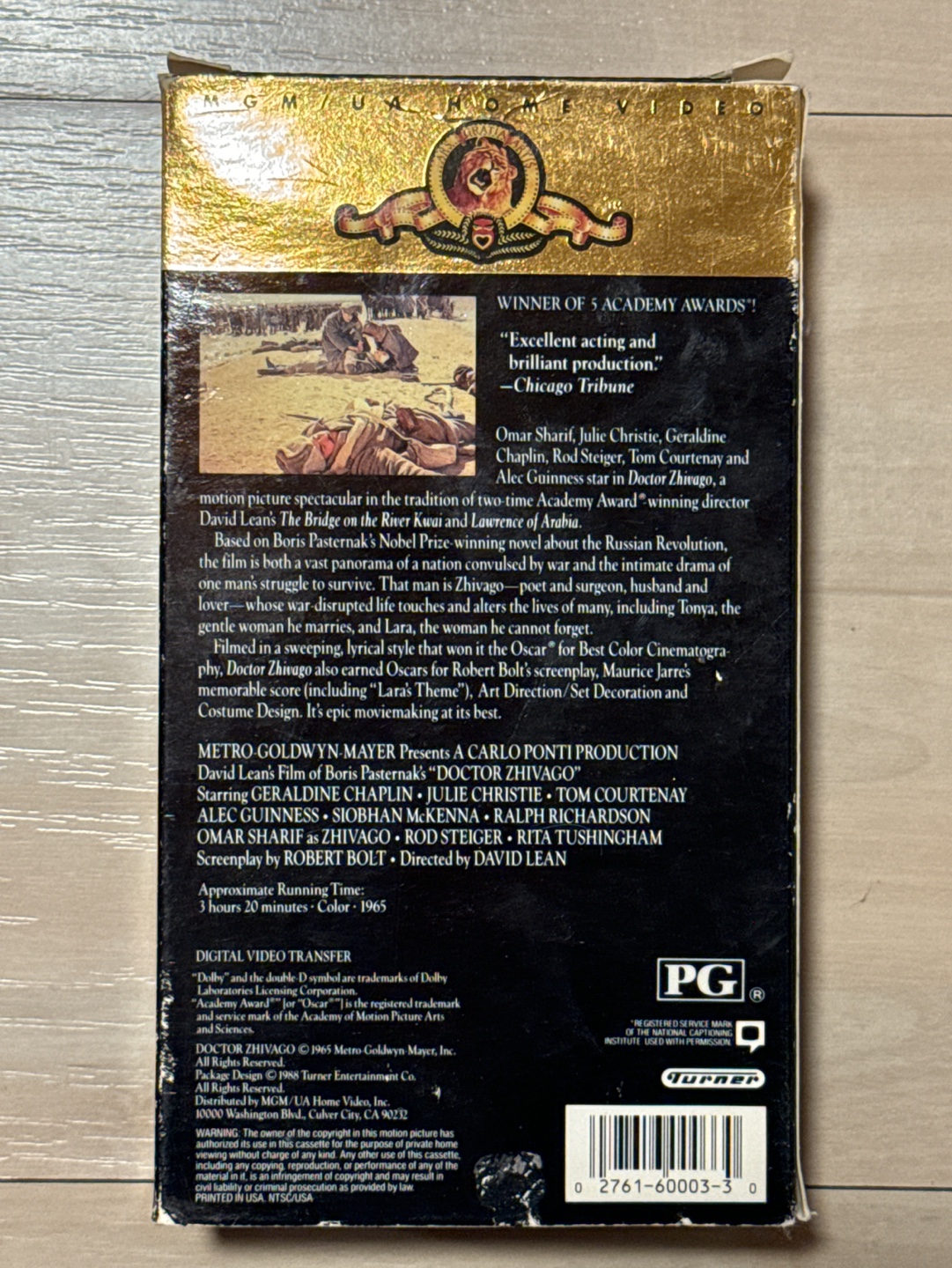Doctor Zhivago VHS Tape - photo 2