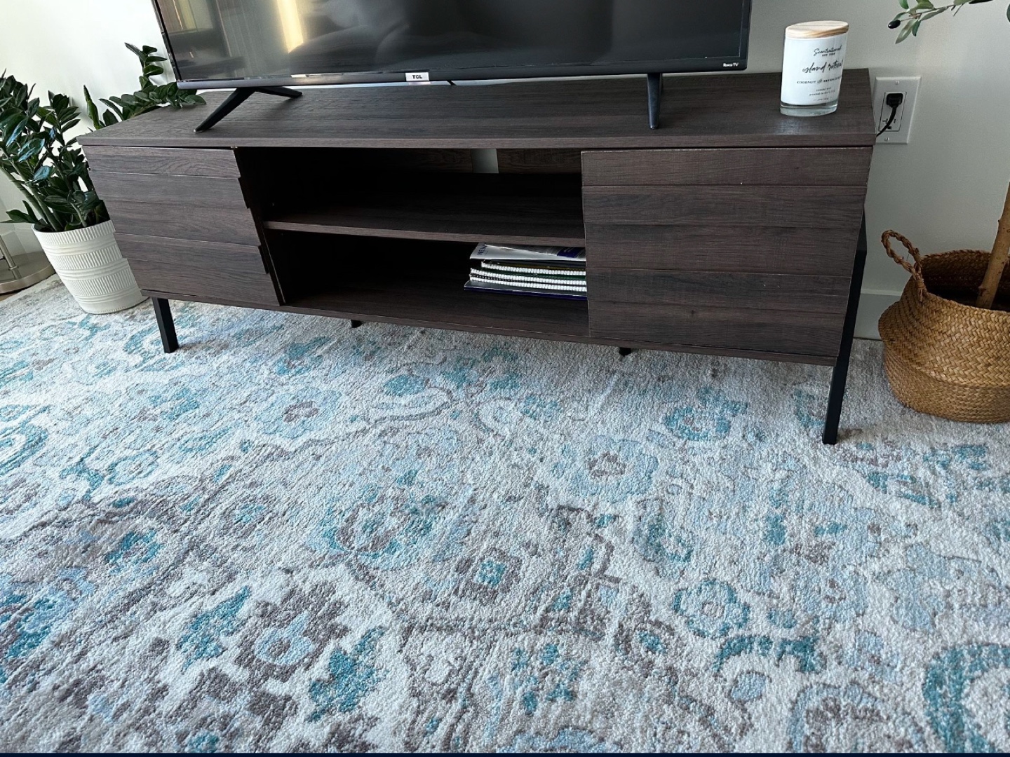 Ash Brown Tv Stand