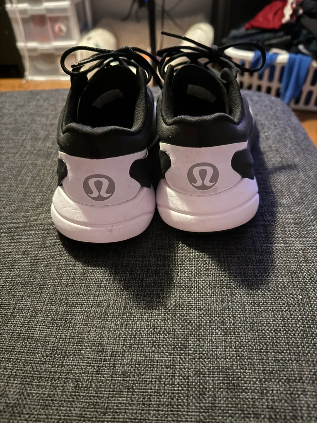 Lululemon Blissfeel Run Shoes - Black/White - Size 8 US image indicator(3)