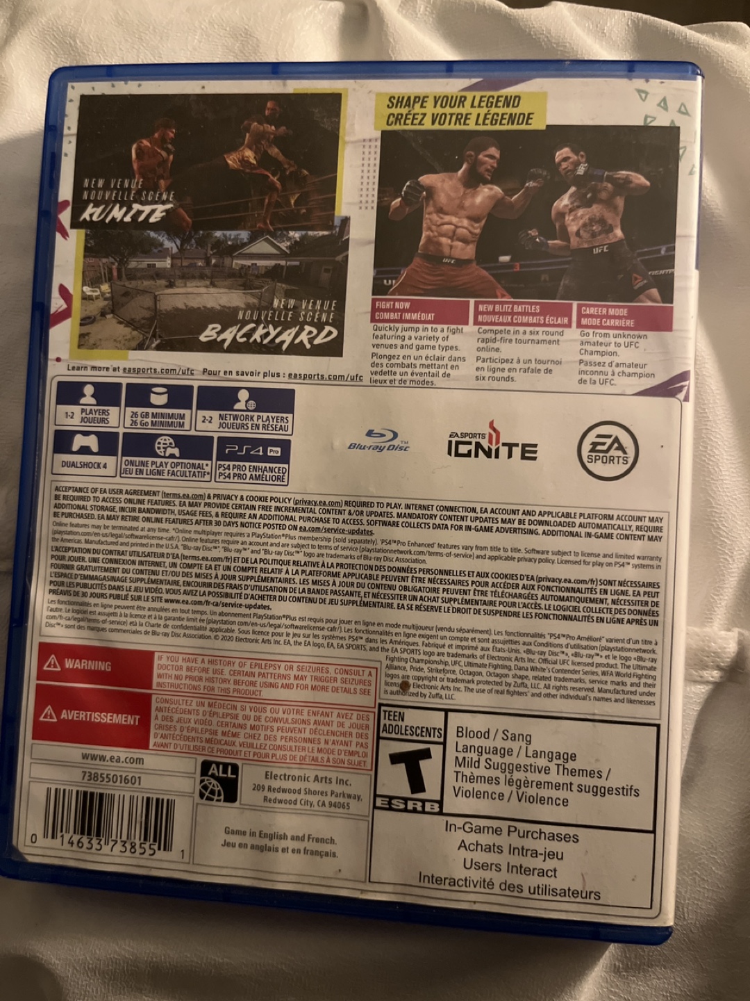 EA UFC 4 PS4 - photo 2