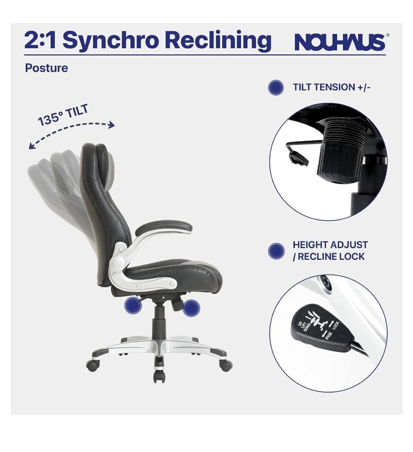 Nouhaus Posture Office Chair