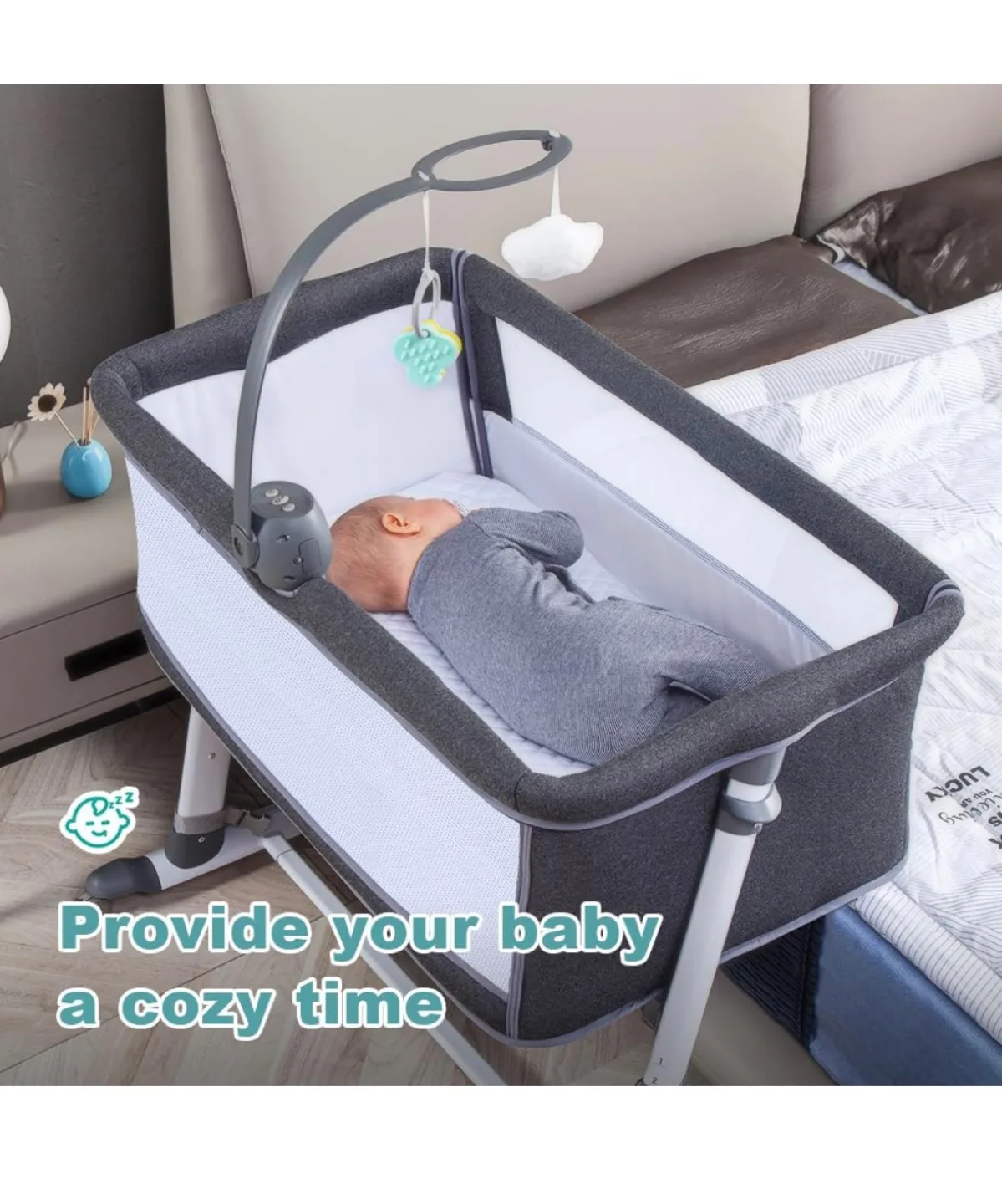 Baby Co-Sleeper Bassinet image indicator(3)