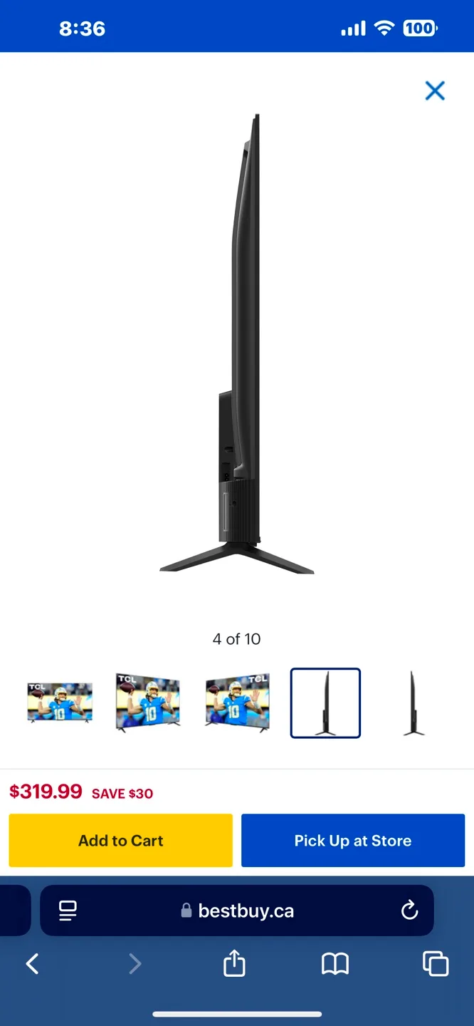 TCL 50" S-Series 4K UHD HDR LED Roku OS Smart TV (50S450R-CA) image indicator(3)