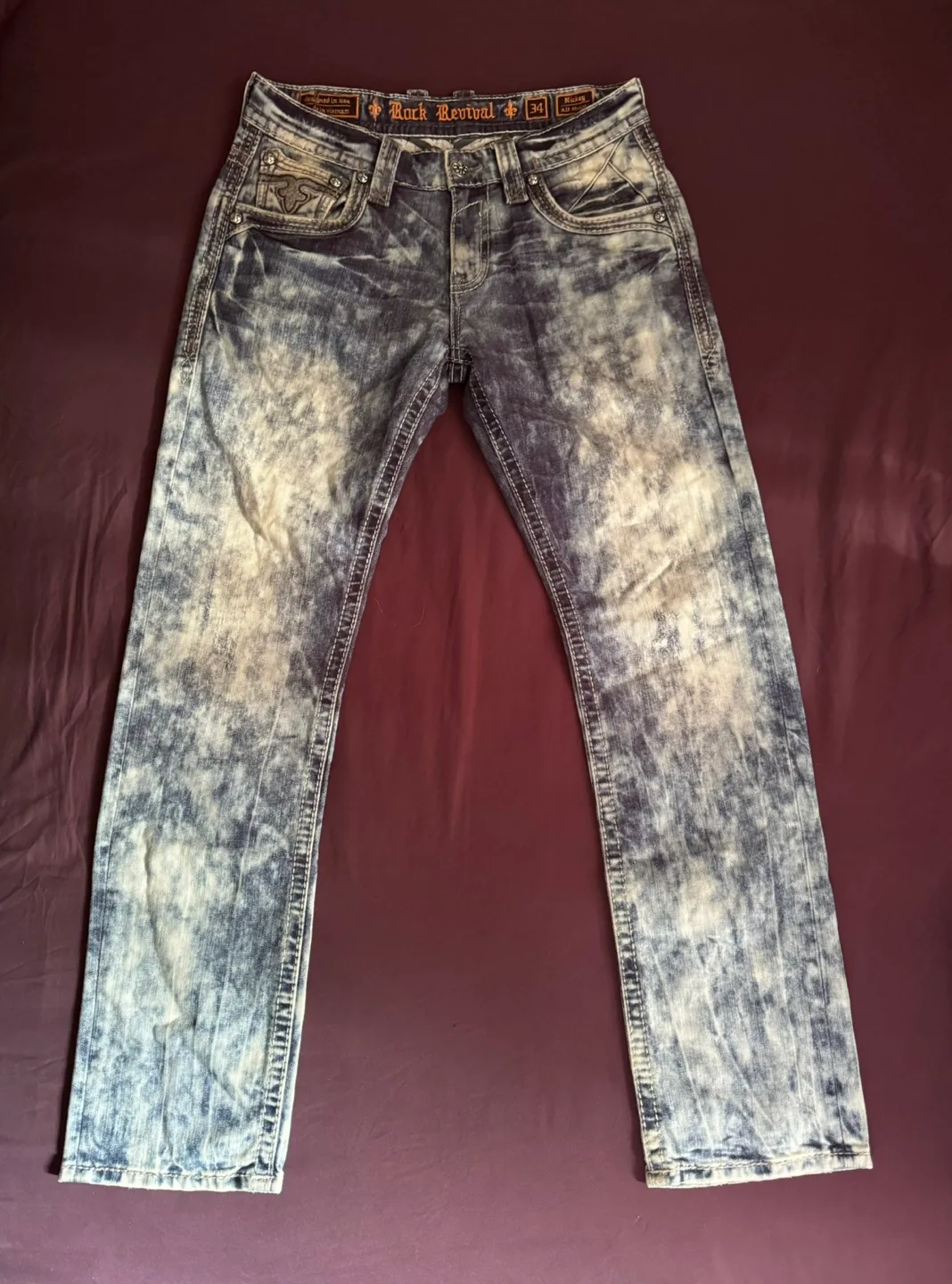 Men’s Rock Revival Jeans Alt Straight Fit image indicator(5)