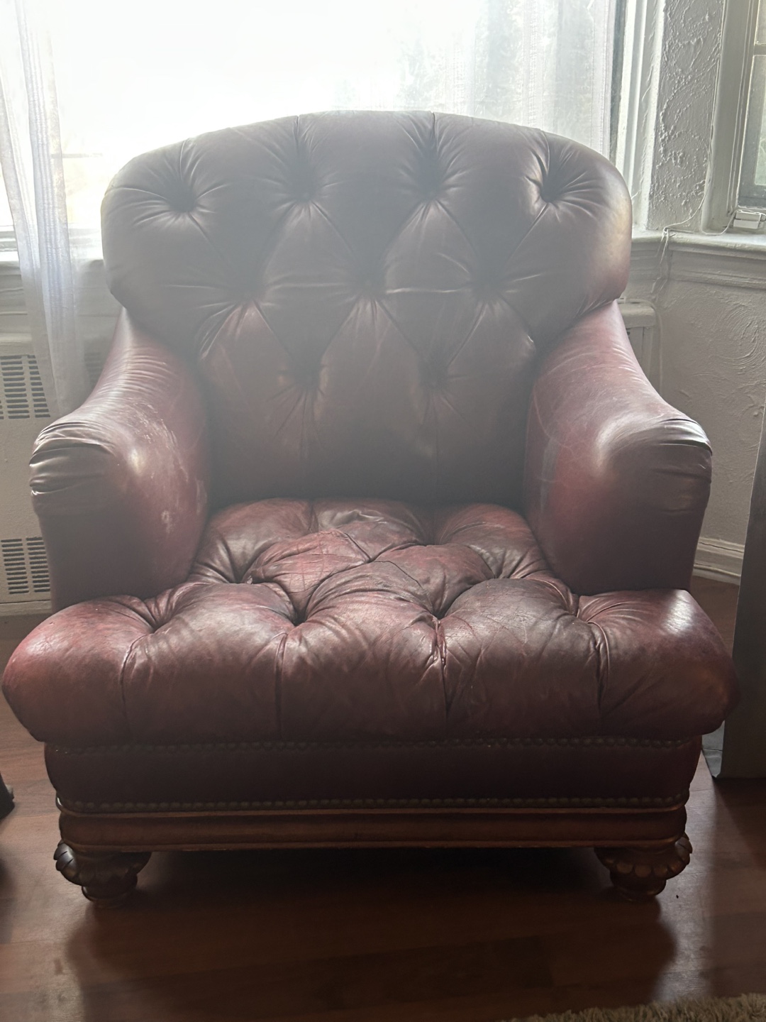 Thomasville Leather Armchair