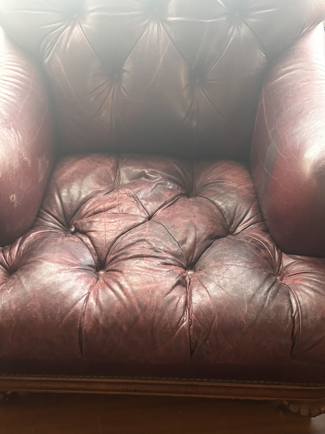 Thomasville Leather Armchair - photo 2
