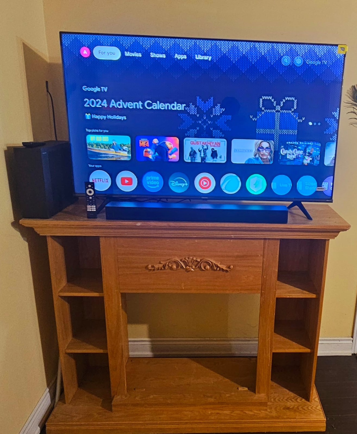 Hisense 55 inch 4K Smart TV with Google TV