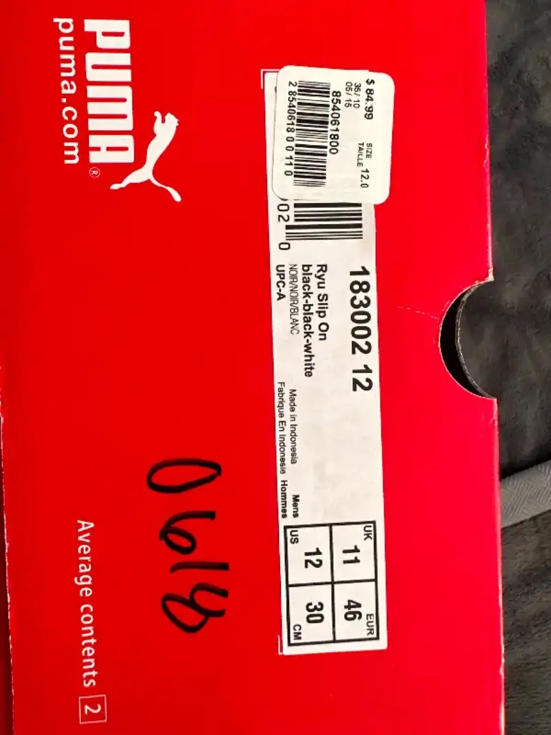 Brand new!! Puma Slip On Shoes Size 12 image indicator(5)