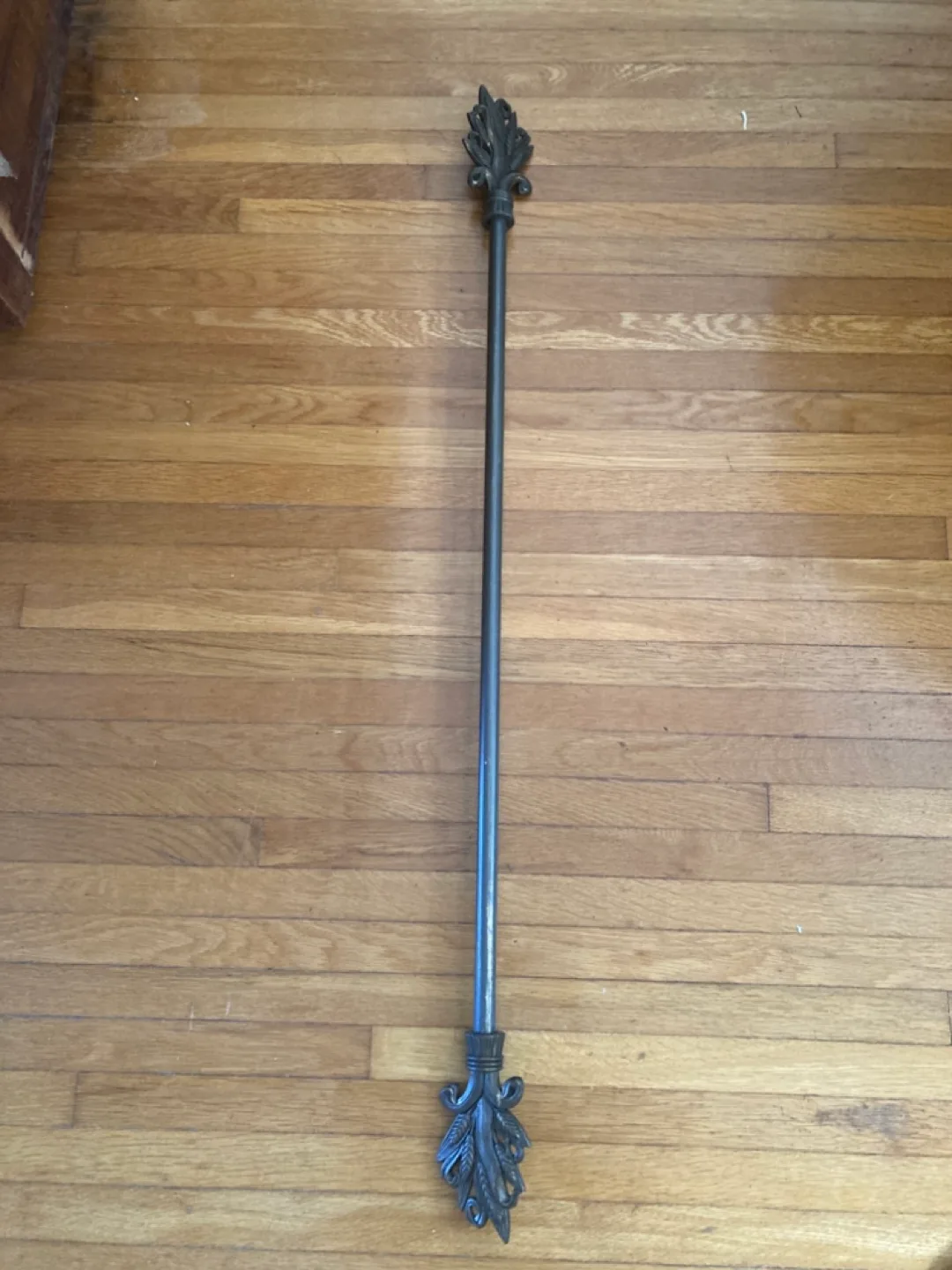 Bronze Curtain Rod with Filials image indicator(2)