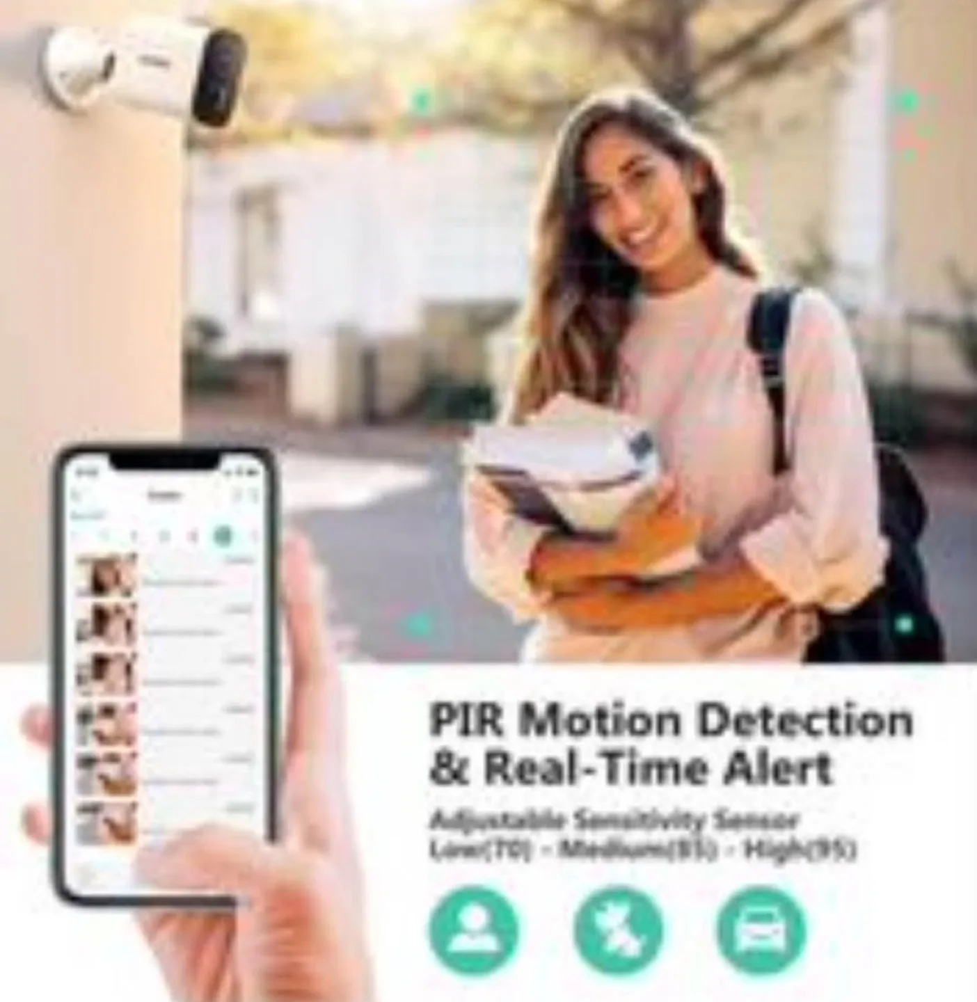 Wireless Security Camera image indicator(4)