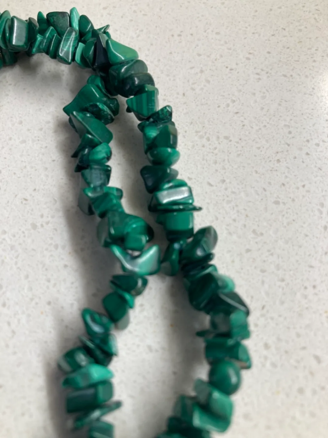 Malachite Chip Necklace image indicator(3)