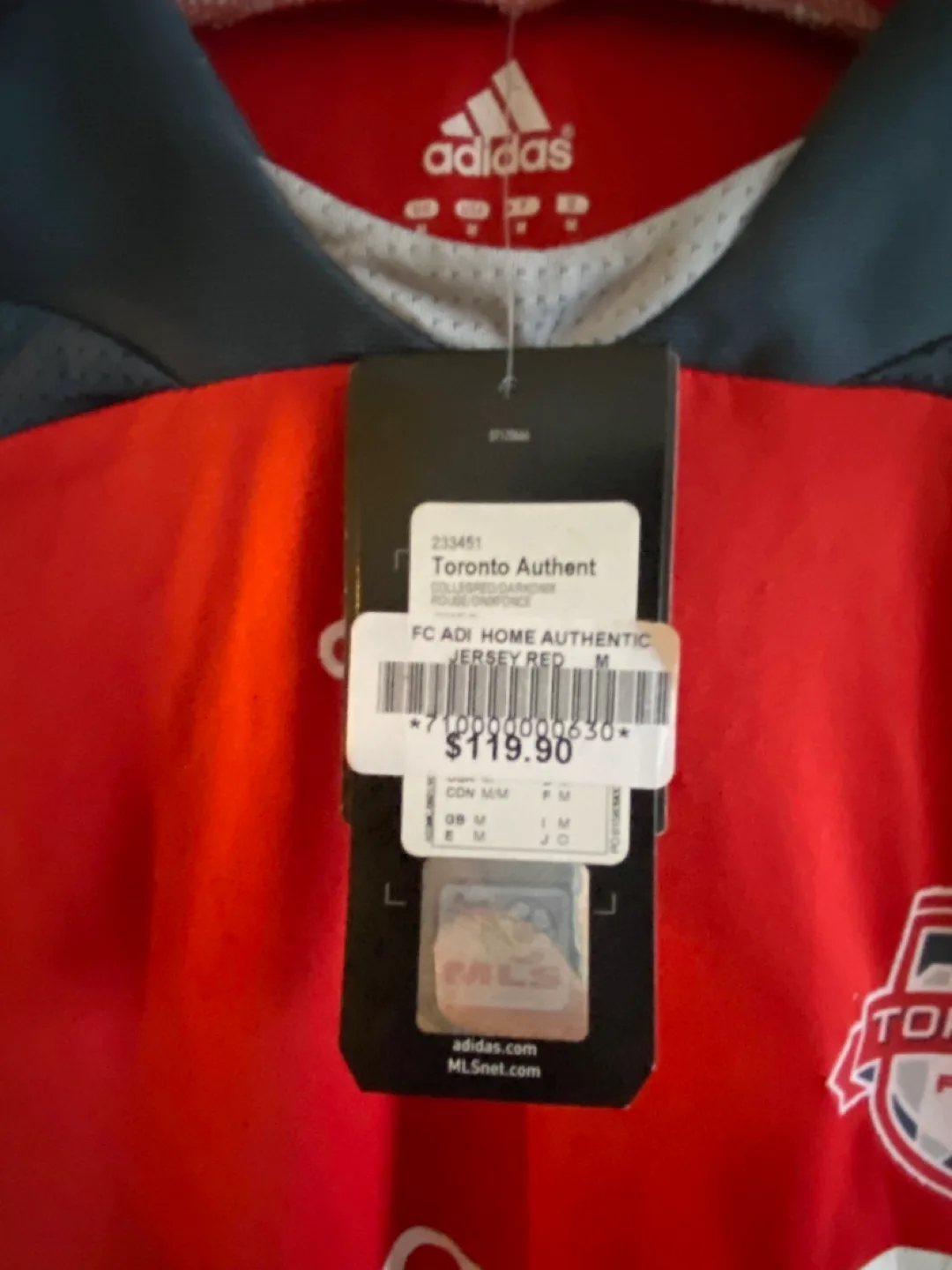 New Toronto FC Official Jersey image indicator(3)